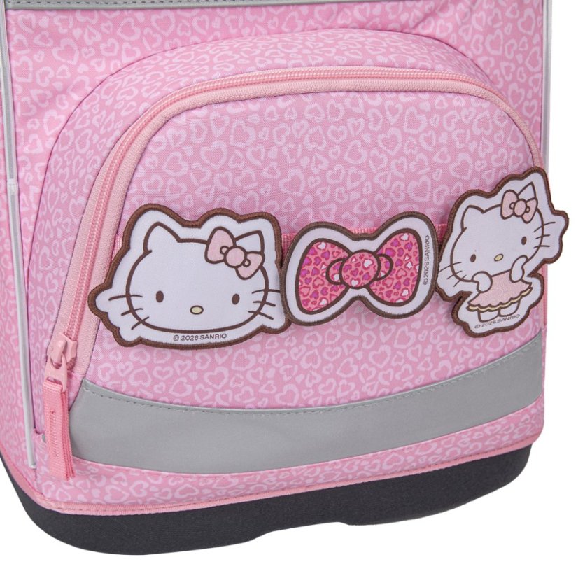 BAAGL SET 3 Zippy Plus Hello Kitty Sweet Leopard: aktovka, penál, sáček GRS - Baagl