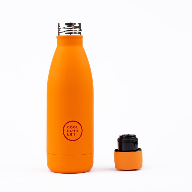Nerezová termolahev COOL BOTTLES Vivid Orange třívrstvá 350ml
