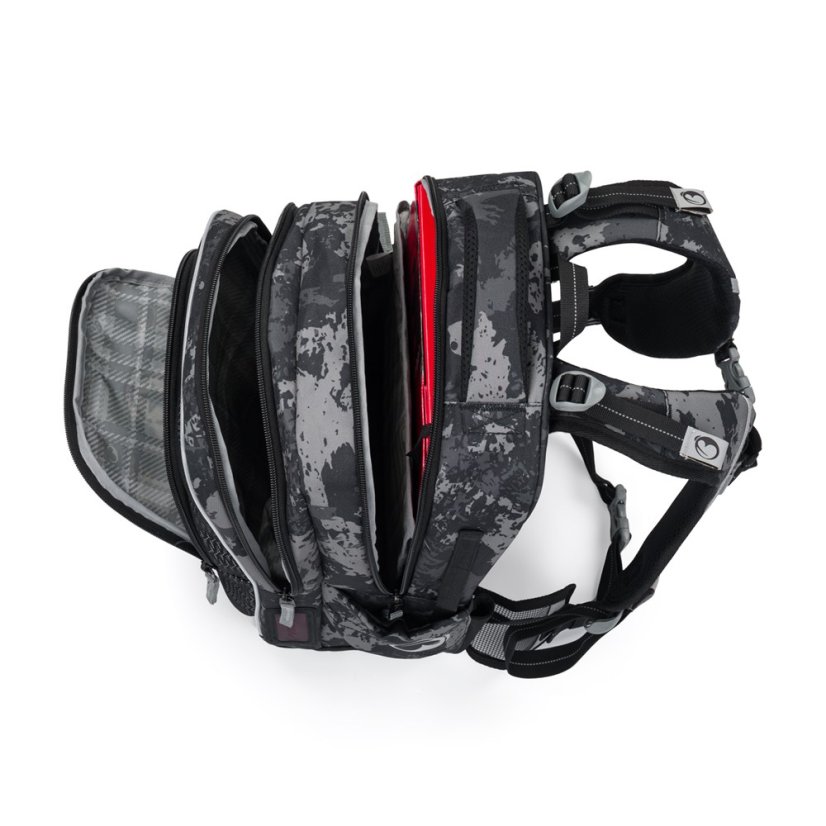Školní batoh pro prvňáčky Bagmaster LUMI 24 B Stíhačky