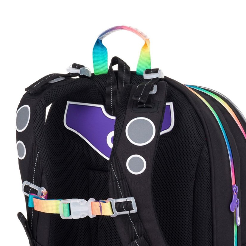 Černý školní batoh  Topgal KIMI 25010