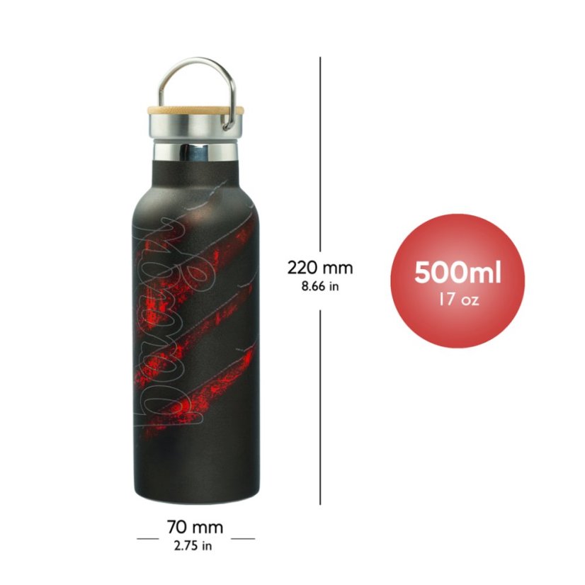 BAAGL Termofľaša s bambusovým viečkom Láva, 500 ml - Baagl