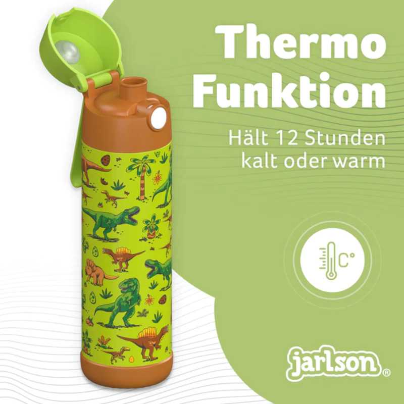 Dětská nerezová termoláhev na pití JARLSON MALI Hasiči 500 ml