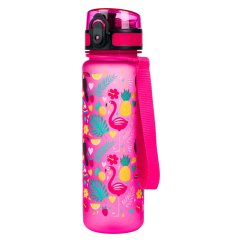 BAAGL Tritanová láhev na pití Plameňáci, 500 ml - Baagl
