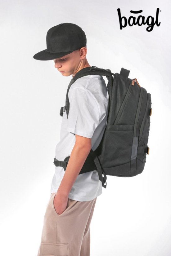 BAAGL Školský batoh Skate Max Darkness - Baagl