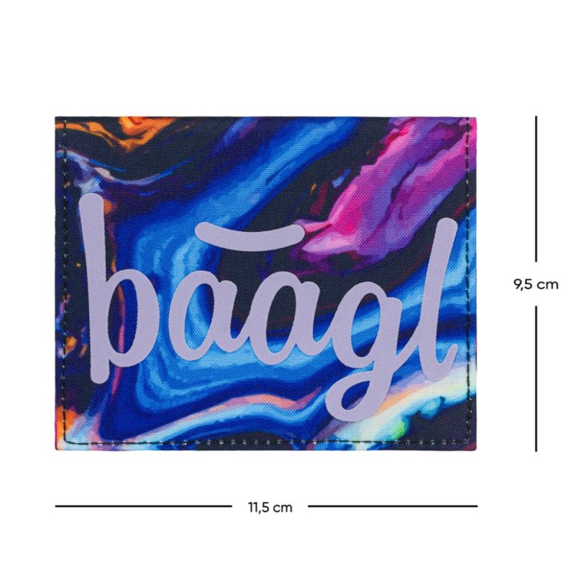 BAAGL Studentská peněženka Marble - Baagl