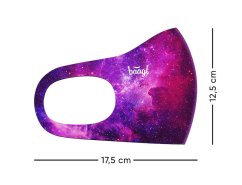 Antibakterialní rouška pro dospělé Baagl Galaxy