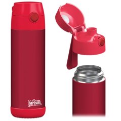 Dětská nerezová termoláhev na pití JARLSON MALI Červená 500 ml