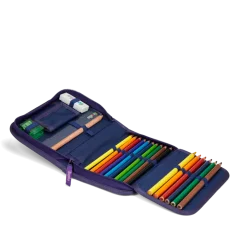 Školský peračník Ergobag Heaven reflexné - vybavený