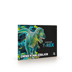 Prémiové dosky s číslicami dinosaurov