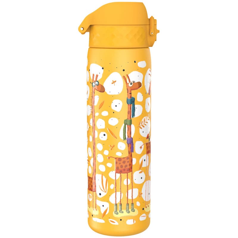 Nerezová láhev na pití ion8 Leak Proof Giraffes 500 ml