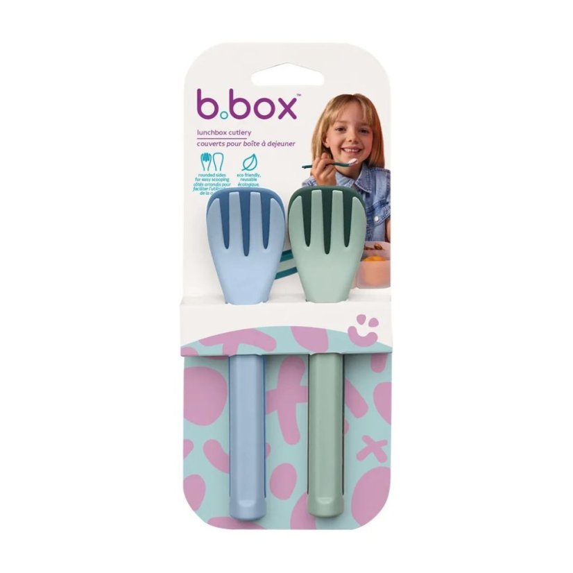 b.box dětská vidlička a lžička – 2 sety