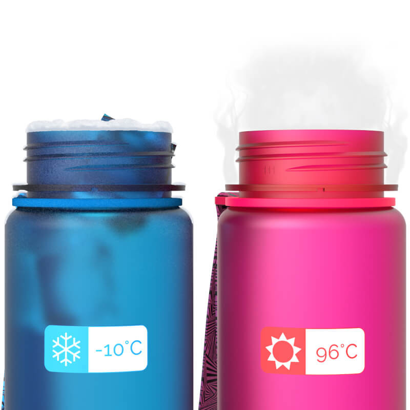 Láhev na pití ion8 One Touch Pink 350 ml