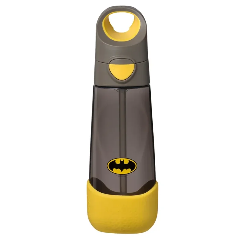 B.Box láhev na pití s brčkem 600 ml – Batman