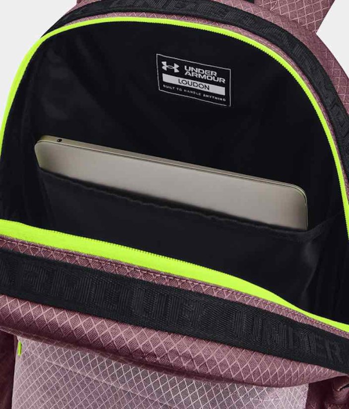 Batoh Under Armour Loudon Ripstop BP vínový