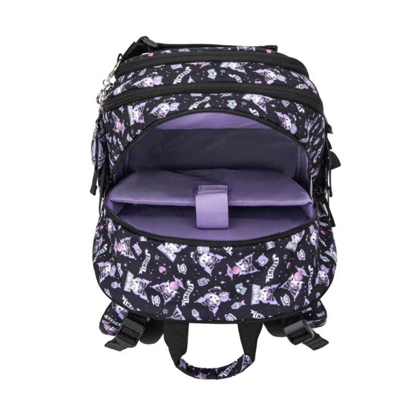BAAGL SET 3 Skate Kuromi Black: batoh, penál, sportovní taška GRS - Baagl