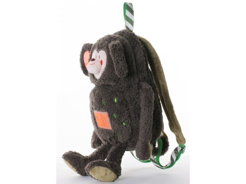 Dětský batoh plyšový Oilily Monkey Coconut