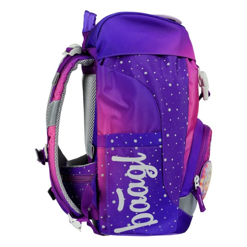 BAAGL SADA 5 Airy Kone Srdce: batoh, peračník, vrecko, zástera, peňaženka - Baagl