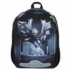 Školní aktovka v setu pro prvňáčky Baagl Shelly Batman Dark City - 3 díly