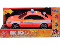 MaDe Hasičské osobné auto s českým hlasom