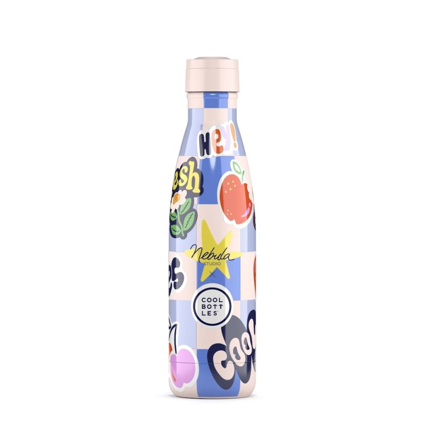 Nerezová termolahev Cool Bottles Xclusive! Sticker Fever třívrstvá 500 ml