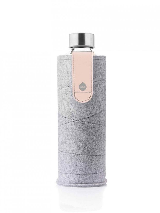 Láhev na pití Equa Mismatch Pink Breeze 750 ml s plstěným obalem