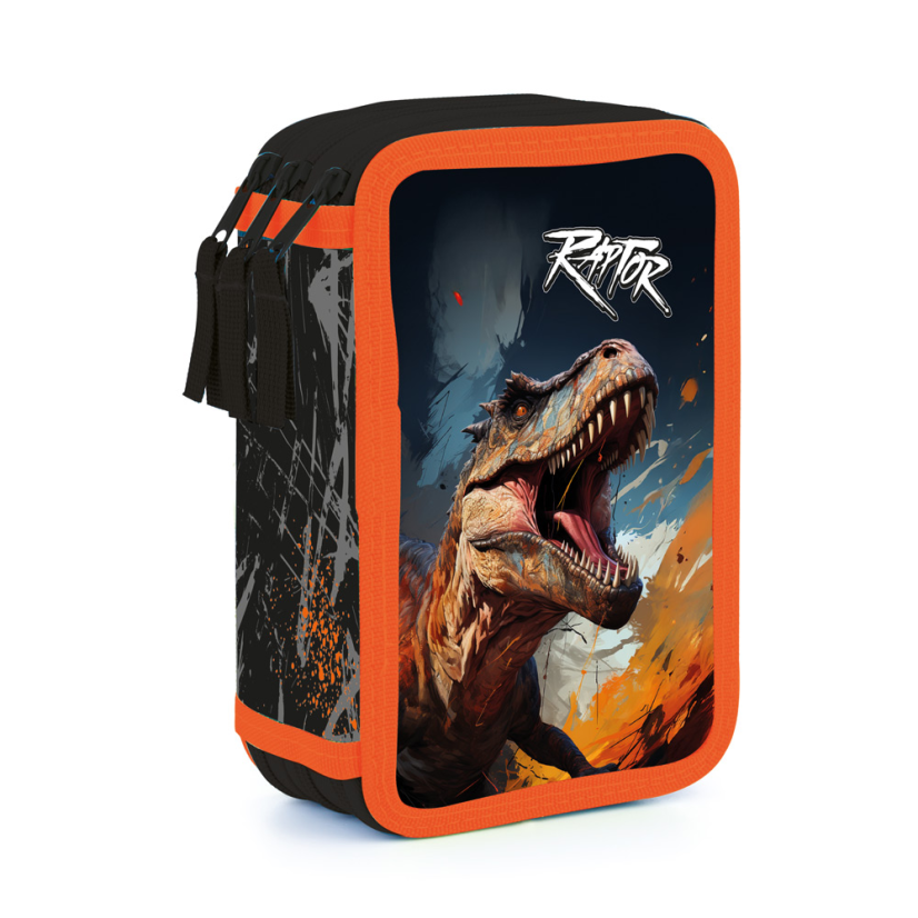 Penál 3 p. prázdný Dino - Oxybag (Karton P+P)
