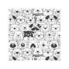 Ubrus do výtvarné výchovy 65x50cm Pets - Oxybag (Karton P+P)