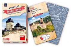 Quartet Cards Hrady a zámky stolová hra