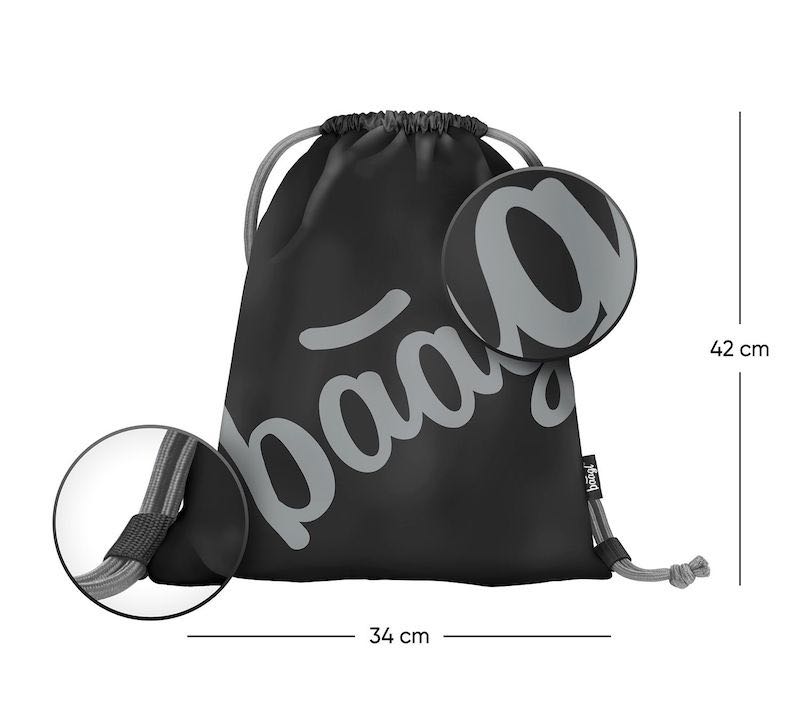 Vak na topánky Baagl Skate Black