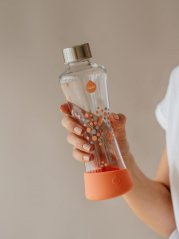 Láhev na pití Equa Squeeze Active Peach Tree 550 ml