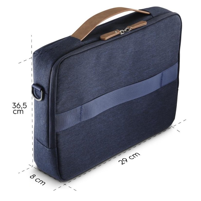 Brašna na notebook Hama Casual tmavomodrá 13,3-14,1"
