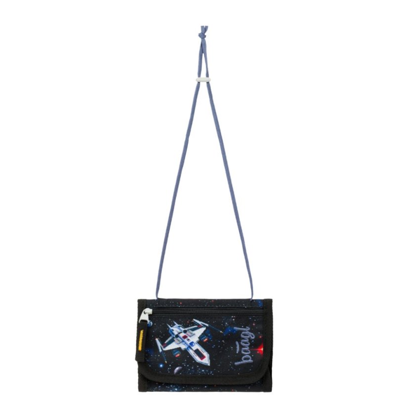 BAAGL SADA 5 Zippy Plus Pixel Space: aktovka, peračník, vrecko, zástera, peňaženka - Baagl