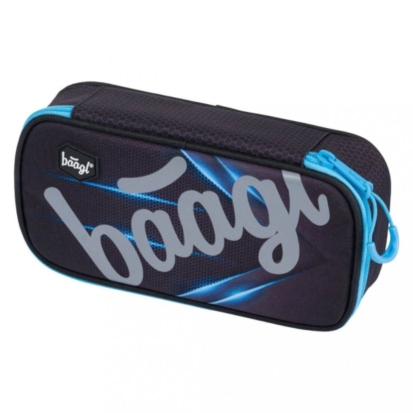 BAAGL SET 5 Skate Bluelight: batoh, penál, sáček, láhev, peněženka - Baagl