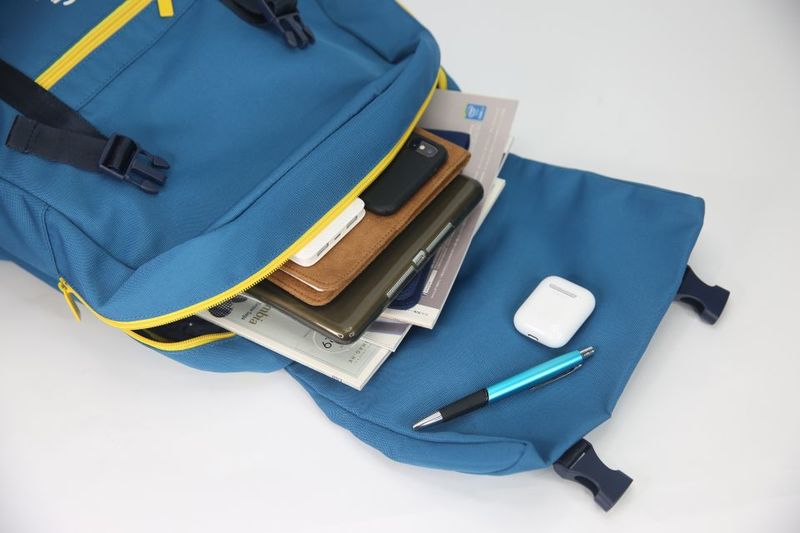 Městský batoh G.RIDE ARTHUR 17L navy and yellow