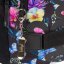 Školní batoh v setu Baagl skate Flowers - 3 díly