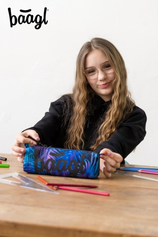 BAAGL Studentské pouzdro Palm - Baagl