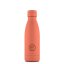 Nerezová termolahev COOL BOTTLES Pastel Coral třívrstvá 350 ml