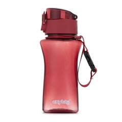 Fľaša na pitie Oxybag OXY TWIST 400 ml pastelovo červená