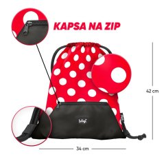Sáček na obuv Baagl Puntíky