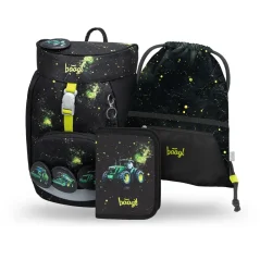 BAAGL SET 3 Airy Traktor: batoh, penál, sáček GRS