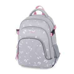 Studentský batoh OXY SCOOLER Grey geometric - Oxybag (Karton P+P)