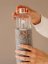 Láhev na pití Equa Mismatch Rose Gold 750 ml s plstěným obalem