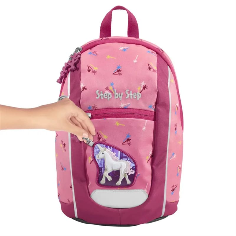 Detský predškolský batoh Step by Step KIGA MINI, Little Unicorn Nuala