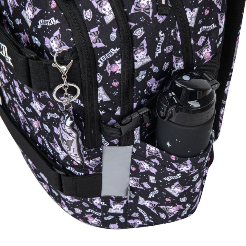 BAAGL SET 3 Skate Kuromi Black: batoh, penál, sportovní taška GRS - Baagl