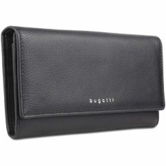 Dámska kožená kabelka Bugatti Lady Top black