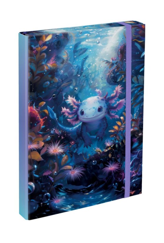 BAAGL Dosky na školské zošity A4 Axolotl - Baagl