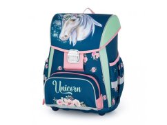 Školní aktovka v setu pro prvňáčky Oxybag PREMIUM Unicorn 1, 3 díly