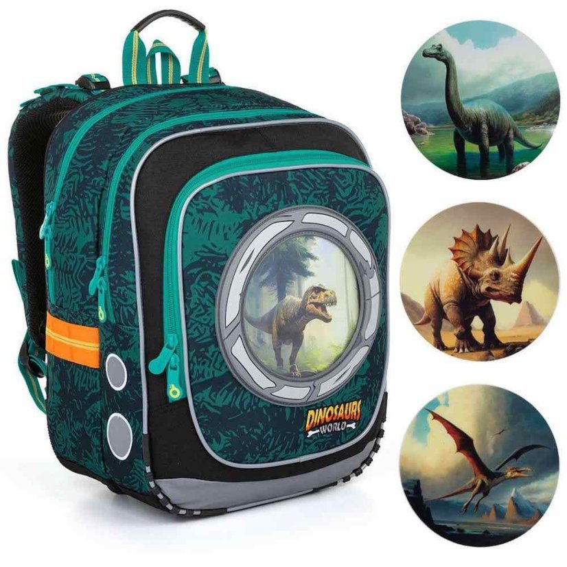 Topgal Školní batoh ENDY 23039 Dinosaurus