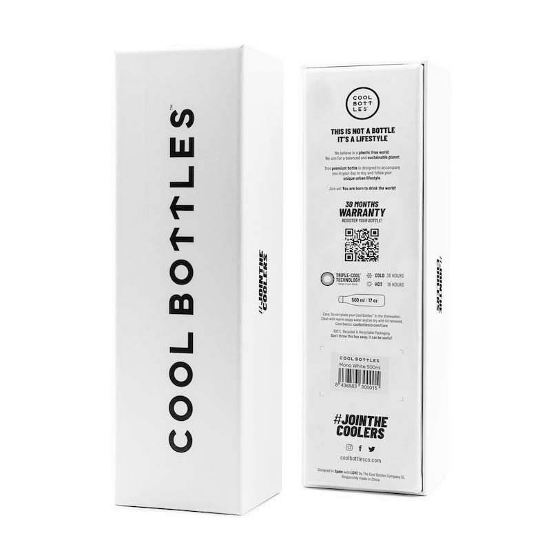 Nerezová termolahev COOL BOTTLES Urban Miami dvouvrstvá 500ml