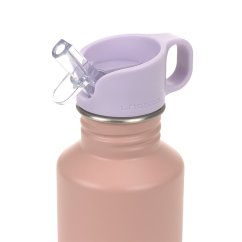 LÄSSIG Fľaša na pitie Stainless Steel Pattern Party Kvet 500 ml